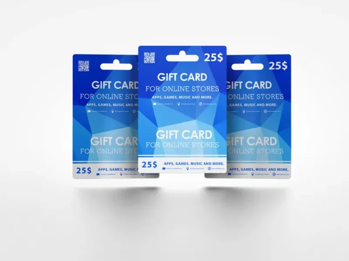 Hanging Snap Off Gift Cards